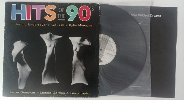 Disco de Vinil Hits Of The 90s - Coletânea Internacional Interprete Vários Artistas (1993) [usado]
