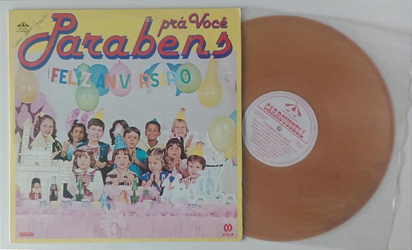 Disco de Vinil Parabéns Pra Você [lp 1986] Interprete Vários Artistas (1986) [usado]