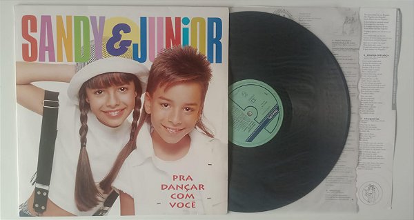 Disco de Vinil Pra Dançar com Você [lp 1994] Interprete Sandy e Junior (1994) [usado]