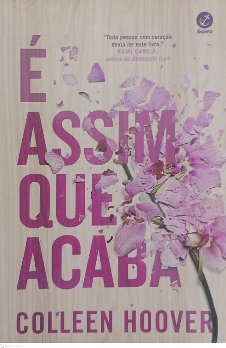 Livro é Assim que Acaba Autor Hoover, Colleen (2022) [seminovo]