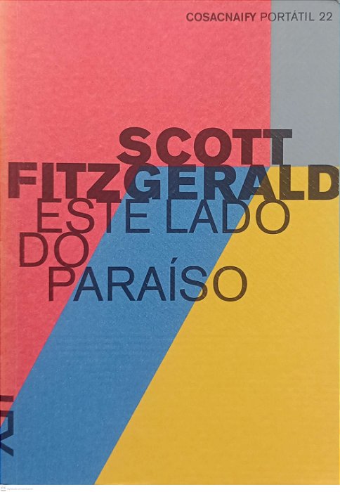 Livro Este Lado do Paraíso Autor Fitzgerald, Scott (2013) [seminovo]
