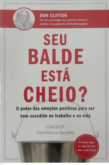 Livro seu Balde Está Cheio ? Autor Clifton, Don (2025) [seminovo]