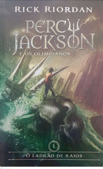 Livro o Ladrão de Raios - Percy Jackson Autor Riordan, Rick (2014) [usado]