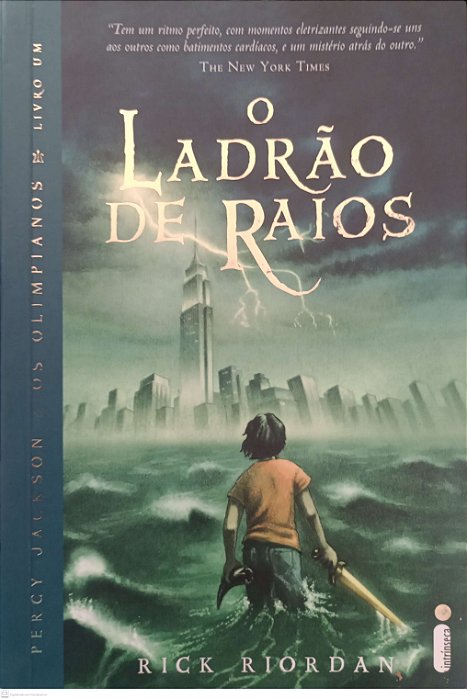 Livro o Ladrão de Raios - Percy Jackson 1 Autor Riordan, Rick (2010) [usado]