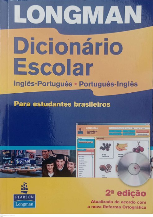 Livro Longman Dicionário Inglês-português Autor Vários Autores (2009) [seminovo]
