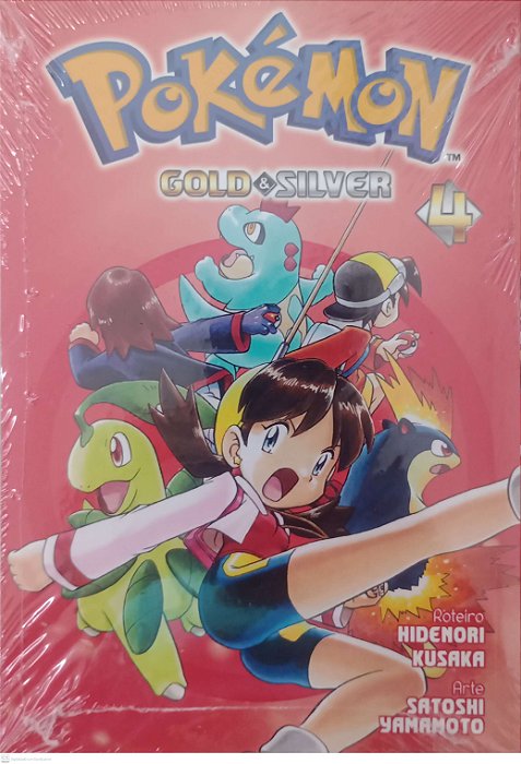 Gibi Pokémon #4 Gold & Silver Autor Hidenori Kusaka [novo]