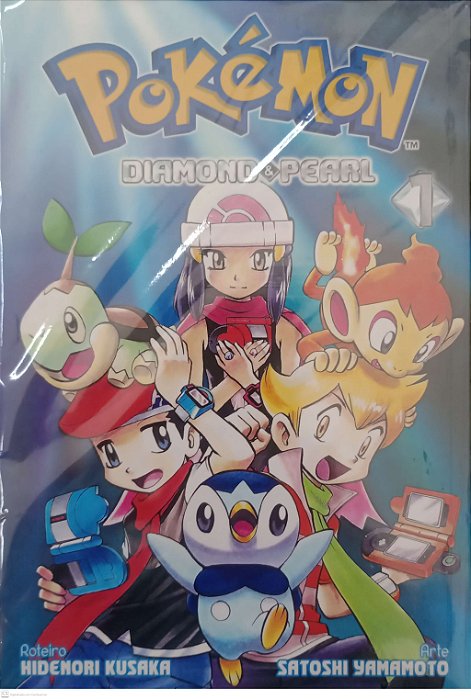 Gibi Pokémon #1 Diamond & Pearl Autor Hidenori Kusaka [novo]