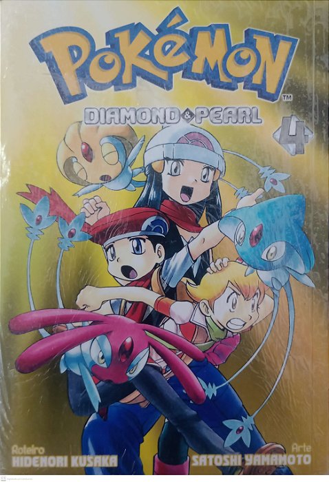 Gibi Pokémon #4 Diamond & Pearl Autor Hidenori Kusaka [novo]