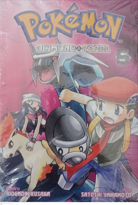 Gibi Pokémon #5 Diamond & Pearl Autor Hidenori Kusaka [novo]
