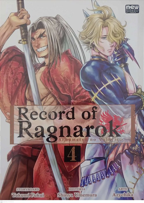 Gibi #4 Record Of Ragnarok Autor (2022) [seminovo]