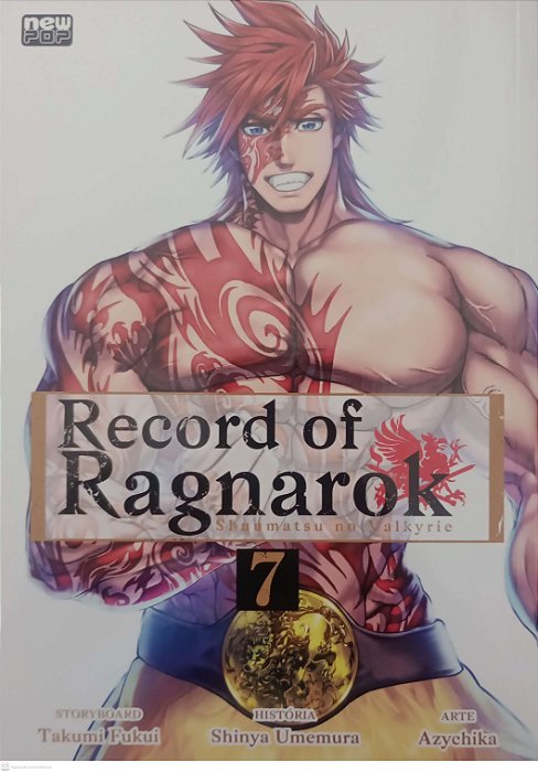 Gibi #7 Record Of Ragnarok Autor (2023) [seminovo]