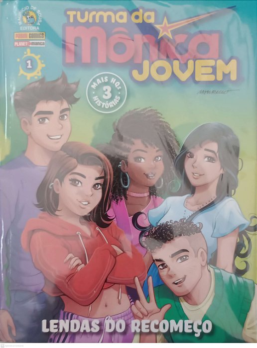 Gibi Turma da Mônica Jovem #1 3º Série Autor (2021) [seminovo]