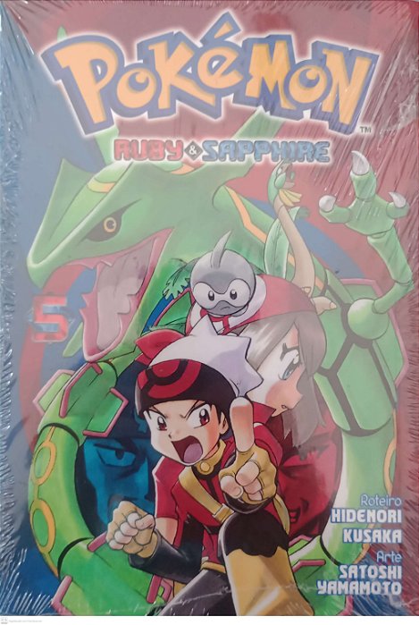 Gibi Pokémon #5 Ruby & Sapphire Autor Hidenori Kusaka [novo]