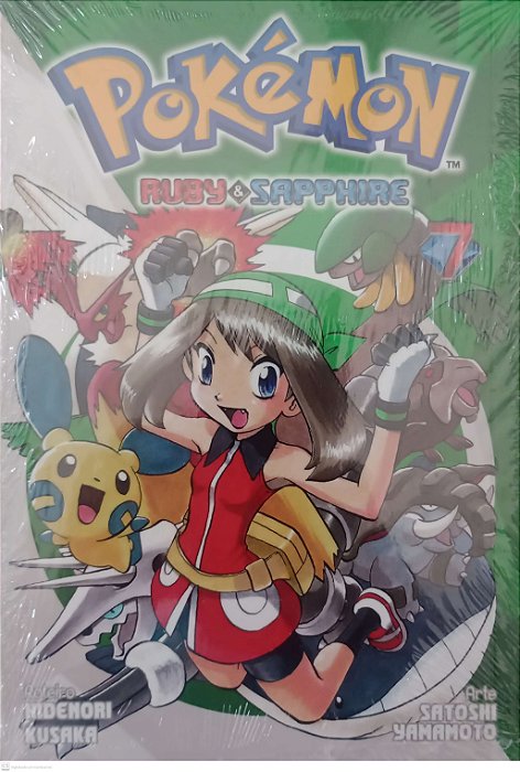 Gibi Pokémon #7 Ruby & Sapphire Autor Hidenori Kusaka [novo]