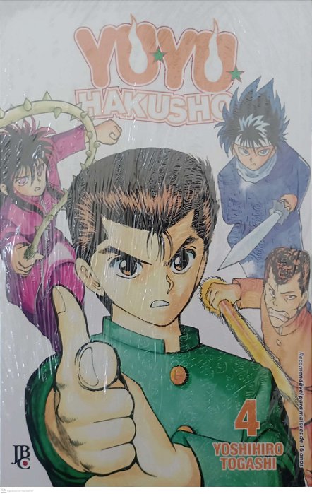 Gibi Yuyu Hakusho #4 Autor Yoshihiro Togashi [novo]
