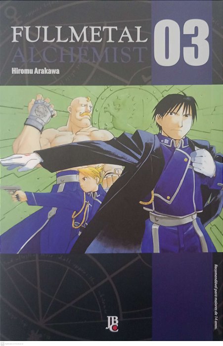 Livro Fullmetal Alchemist #3 Autor Hiromu Arakawa (2021) [seminovo]