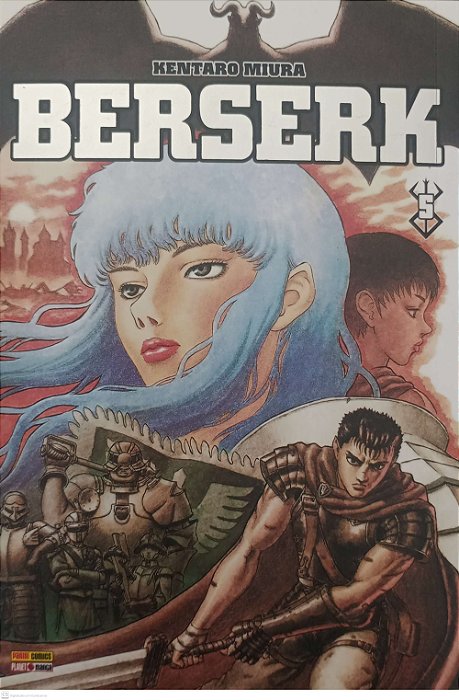 Gibi Berserk #5 (edição de Luxo) Autor Kentaro Miura (2021) [seminovo]