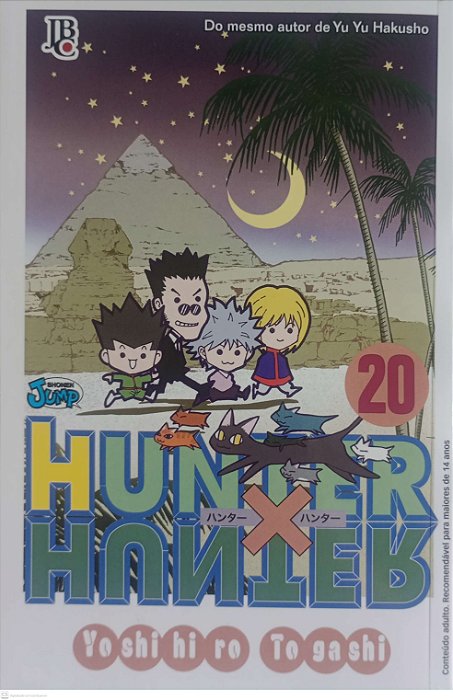 Gibi Hunter X Hunter #20 Autor Yoshihiro Togashi (2021) [seminovo]