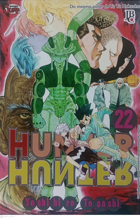 Gibi Hunter X Hunter #22 Autor Yoshihiro Togashi (2021) [seminovo]