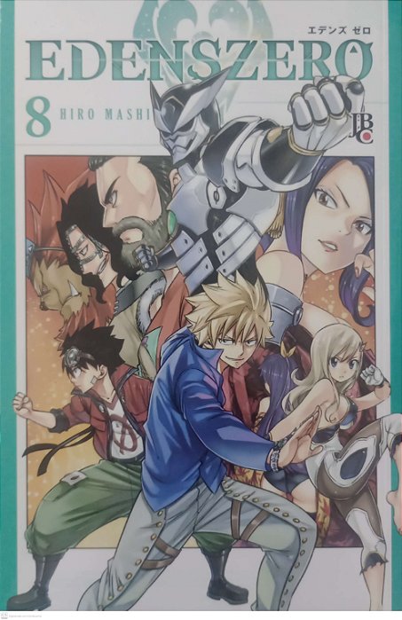 Gibi Edens Zero #8 Autor Hiro Mashi (2021) [seminovo]