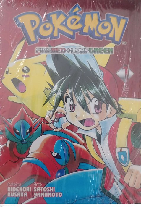 Gibi Pokémon #1 Fire Red & Leaf Green Autor Hidenori Kusaka [novo]