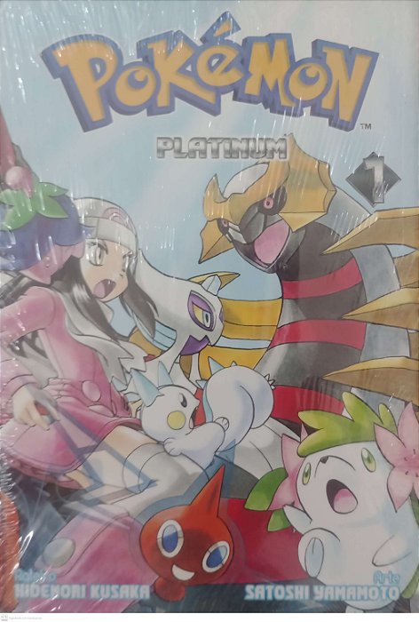 Gibi Pokémon #1 Platinum Autor Hidenori Kusaka [novo]
