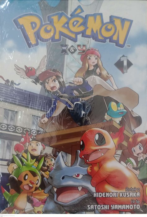 Gibi Pokémon #1 X & Y Autor Hidenori Kusaka [novo]