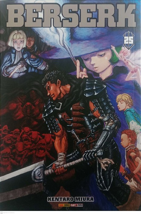 Gibi Berserk #25 (edição de Luxo) Autor Kentaro Miura (2021) [seminovo]