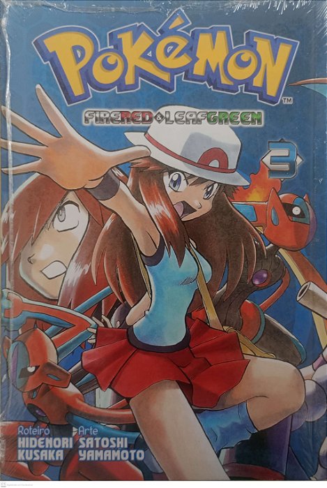 Gibi Pokémon #3 Fire Red & Leaf Green Autor Hidenori Kusaka [novo]