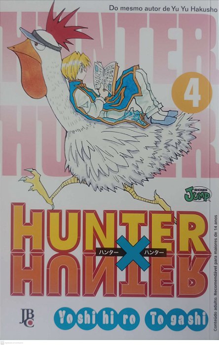 Gibi Hunter X Hunter #4 Autor Yoshihiro Togashi (2021) [seminovo]
