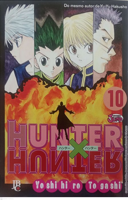 Gibi Hunter X Hunter #10 Autor Yoshihiro Togashi (2021) [seminovo]
