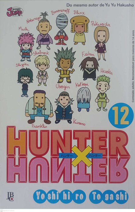 Gibi Hunter X Hunter #12 Autor Yoshihiro Togashi (2021) [seminovo]
