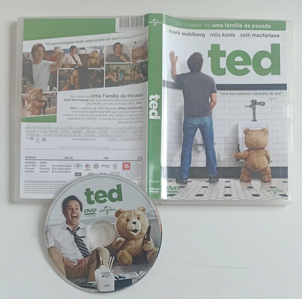 Dvd Ted Editora Seth Macfarlane [seminovo]