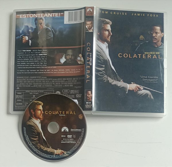 Dvd Colateral Editora Michael Mann [seminovo]