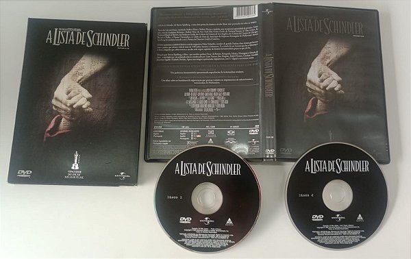 Dvd a Lista de Schindler [edição Especial] Editora Steven Spielberg [seminovo]