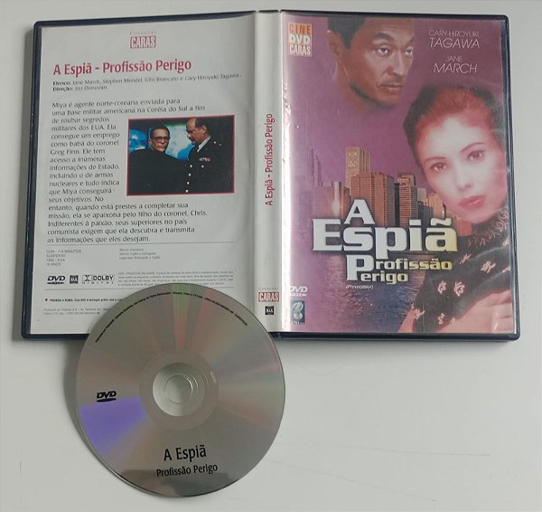 Dvd a Espiã - Profissão Perigo Editora Jim Donovan [usado]