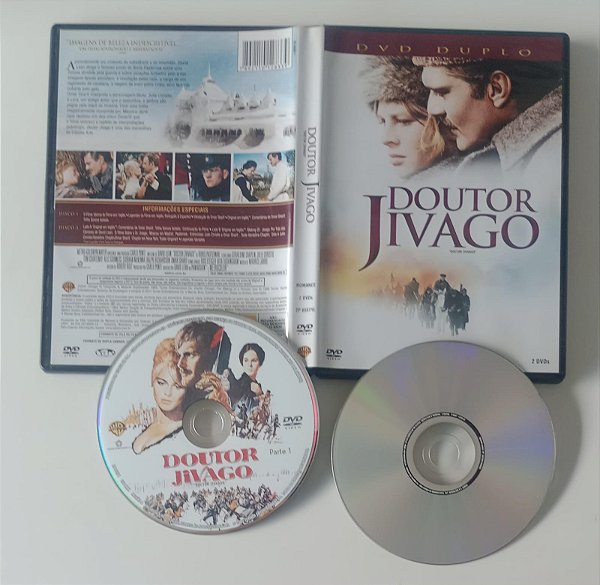 Dvd Doutor Jivago [2 Dvds] Editora David Lean [seminovo]