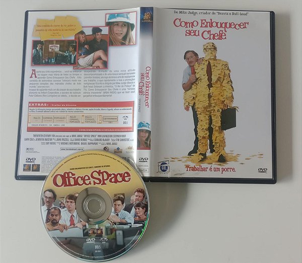 Dvd Como Enlouquecer seu Chefe Editora Mike Judge [seminovo]