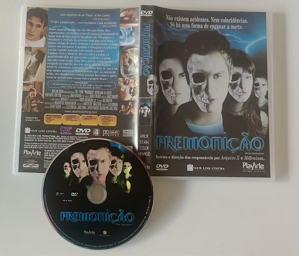 Dvd Premonição Editora James Wong [seminovo]