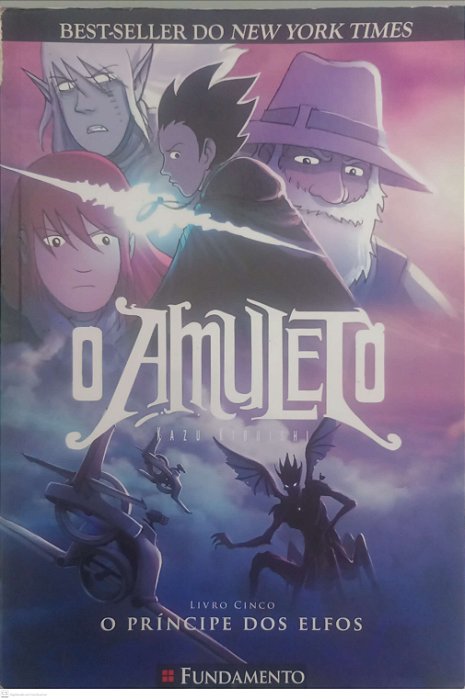 Livro o Príncipe dos Elfos - o Amuleto 5 Autor Kibuishi, Kazu (2017) [usado]