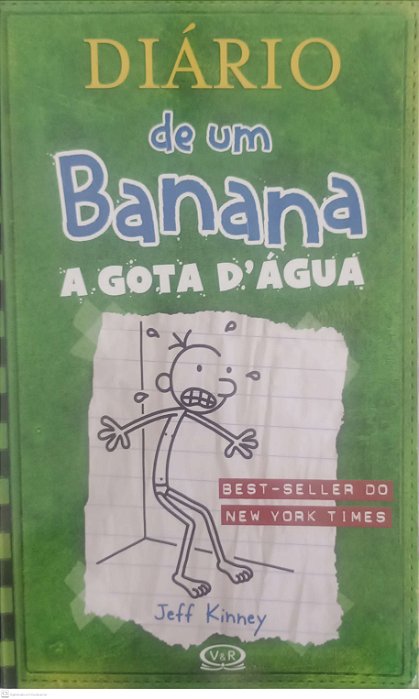 Livro a Gota D''água / Diário de um Banana 3 Autor Kinney, Jeff (2012) [usado]
