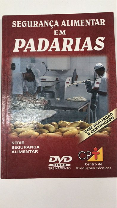 Livro Segurança Alimmentar em Padarias Autor Desconhecido [usado]