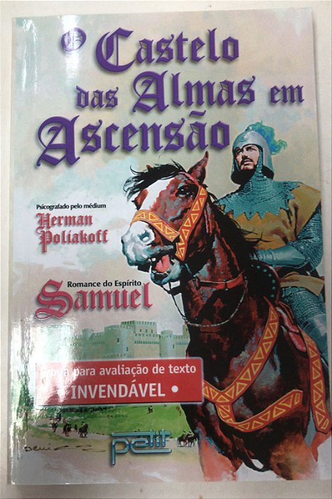 Livro o Castelo das Almas em Ascensão Autor Samuel [usado]