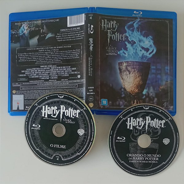 Dvd [blu-ray] Harry Potter e o Cálice de Fogo Editora Mike Newell [seminovo]