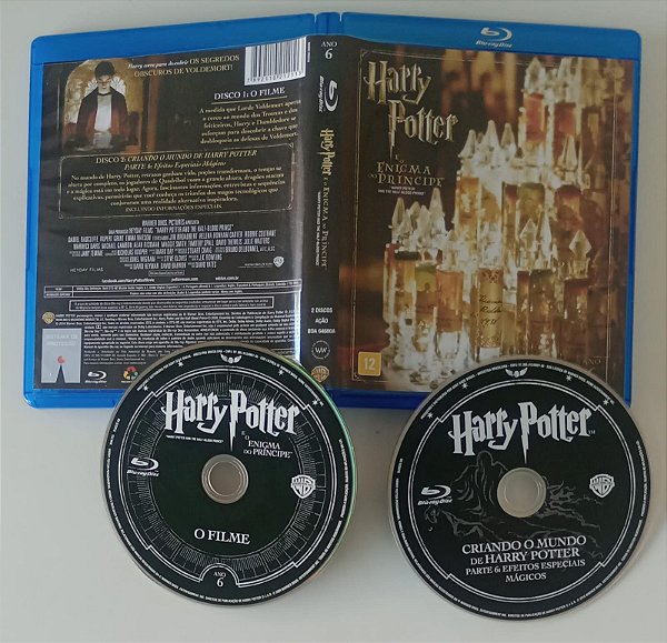 Dvd [blu-ray] Harry Potter e o Enigma do Príncipe Editora David Yates [seminovo]