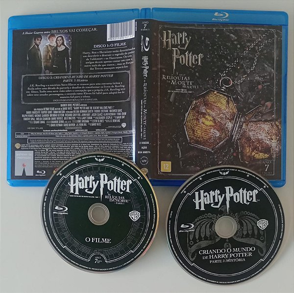 Dvd [blu-ray] Harry Potter e as Relíquias da Morte 1 Editora David Yates [seminovo]