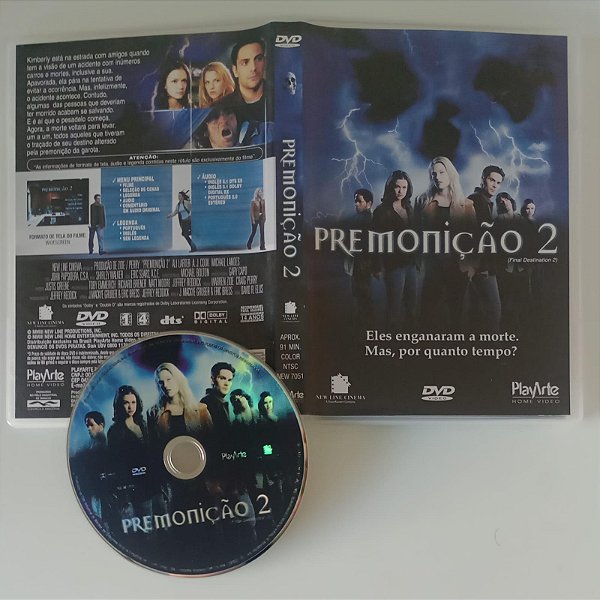 Dvd Premonição 2 Editora David R. Ellis [seminovo]
