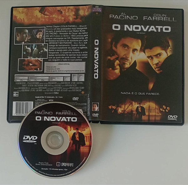 Dvd o Novato Editora Roger Donaldson [seminovo]