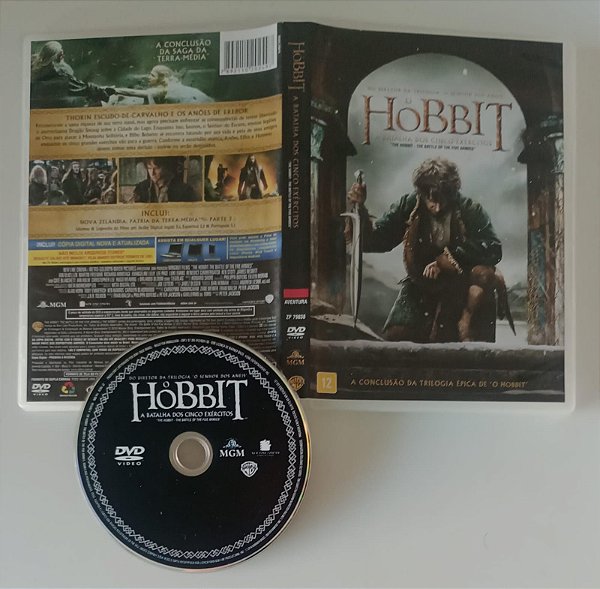 Dvd o Hobbit - a Batalha dos Cinco Exércitos Editora Peter Jackson [seminovo]