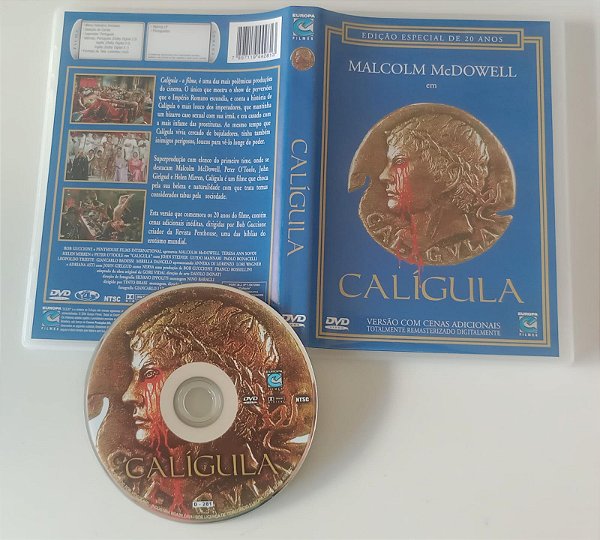 Dvd Calígula Editora Tinto Brass [seminovo]